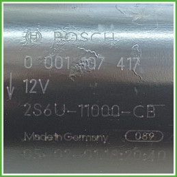 Motorino Avviamento BOSCH 0001107417 FORD FIESTA CBK 1732742