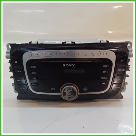 Autoradio FORD FOCUS CB4 1.6 1593653 2008 2011 SONY CDX-FS307JE