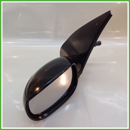 Specchio Specchietto Retrovisore Sinistro SX NERO PEUGEOT 206 1998 2009 MAGNETI MARELLI Originale Usato