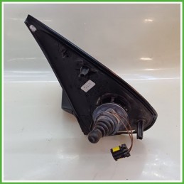 Specchio Specchietto Retrovisore Sinistro SX NERO PEUGEOT 206 1998 2009 MAGNETI MARELLI Originale Usato