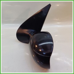 Specchio Specchietto Retrovisore Sinistro SX NERO PEUGEOT 206 1998 2009 MAGNETI MARELLI Originale Usato