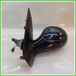 Specchio Specchietto Retrovisore Sinistro SX NERO PEUGEOT 206 1998 2009 MAGNETI MARELLI Originale Usato