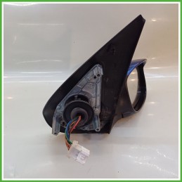 Specchio Specchietto Retrovisore Destro DX BLU PEUGEOT 206 1998 2009 MAGNETI MARELLI Originale Usato
