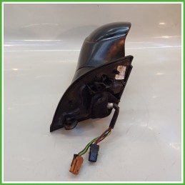Specchio Specchietto Retrovisore Sinistro SX NERO CITROEN C3 2a Serie 2005 2010 SCHEFENACKER Originale Usato
