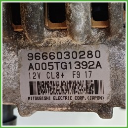 Alternatore MITSUBISHI A005TG1392A CITROEN C3 2a Serie 5705NH
