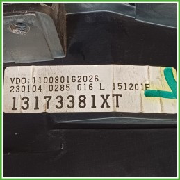 Quadro strumenti contachilometri tachimetro VDO 110.0080.013.2026 OPEL MERIVA X03 1.7 16V 13214764