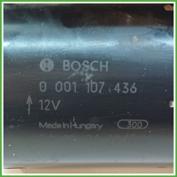 Motorino Avviamento BOSCH 0001107436 OPEL CORSA X01 55568572