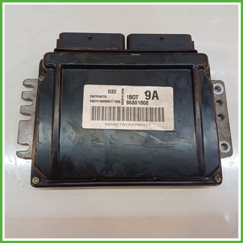 Centralina Motore Iniezione ECU SIEMENS 5WY5407A CHEVROLET (DAEWOO) MATIZ M200 38kw 96801800 2005 2010
