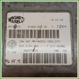 Centralina Motore Iniezione ECU MAGNETI MARELLI IAW4AF.M9 FIAT SEICENTO 1E 1.1 40kw 51819338 1998 2005