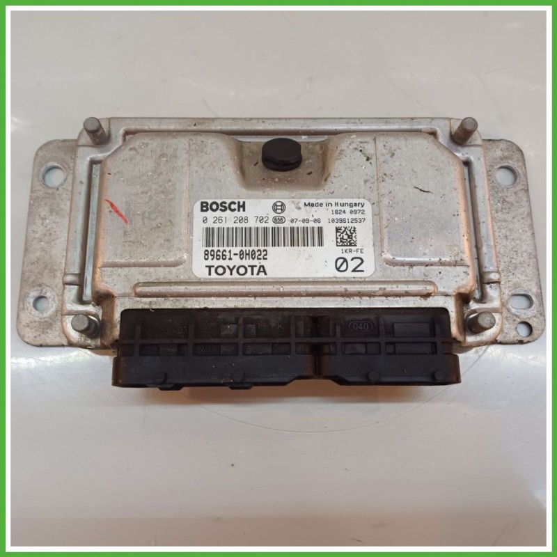 Centralina Motore Iniezione ECU BOSCH 0261208702 CITROEN C1 1.0 50kw 1943FE 2005 2014