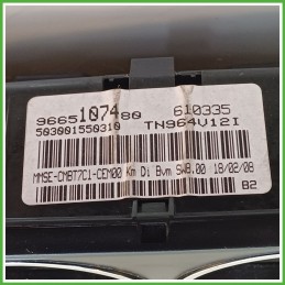 Quadro strumenti contachilometri tachimetro PEUGEOT 308 1.6 16V 9806132880