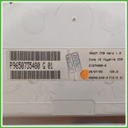 Quadro strumenti contachilometri tachimetro SAGEM 21674068-6 CITROEN C3 1a Serie 1.4 6105EV