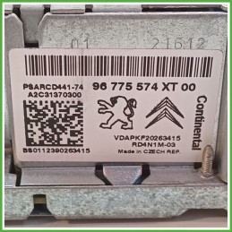 Autoradio PEUGEOT PARTNER TEPEE B9 1.6 96775574XT00 2012 2015 CONTINENTAL A2C31370300