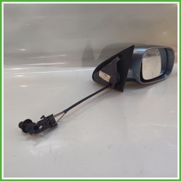 Specchio Specchietto Retrovisore Destro DX AZZURRO SKODA FABIA 6Y 2000 2007 MAGNA 012659 Originale Usato