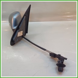 Specchio Specchietto Retrovisore Destro DX AZZURRO SKODA FABIA 6Y 2000 2007 MAGNA 012659 Originale Usato