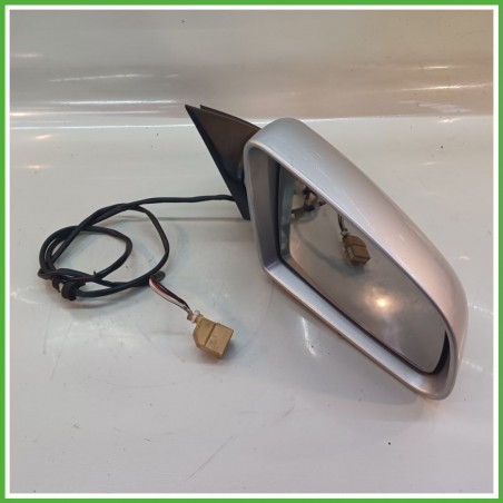 Specchio Specchietto Retrovisore Destro DX GRIGIO AUDI A4 8E 2000 2004 Originale Usato