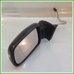 Specchio Specchietto Retrovisore Sinistro SX NERO PEUGEOT 307 2001 2006 Originale Usato