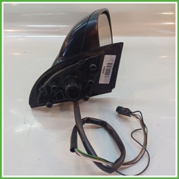 Specchio Specchietto Retrovisore Destro DX NERO PEUGEOT 307 2001 2006 Originale Usato