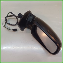 Specchio Specchietto Retrovisore Destro DX NERO PEUGEOT 307 2001 2006 Originale Usato