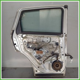 Porta Portiera Sportello Posteriore Sinistra SX GRIGIO SCURO NISSAN QASHQAI J10E/JJ10E SUV 2007 2010 Originale Usato