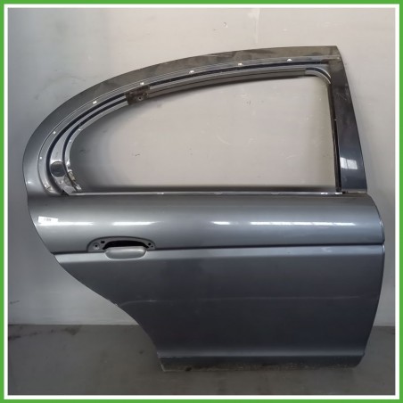Porta Portiera Sportello Posteriore Destra DX GRIGIO JAGUAR S-TYPE X200 1999 2002 Originale Usato