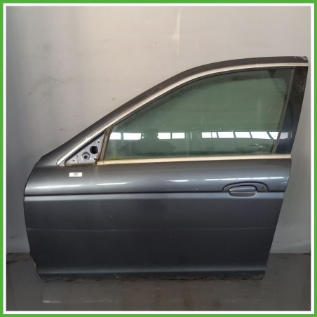 Porta Portiera Sportello Anteriore Sinistra SX GRIGIO JAGUAR S-TYPE X200 1999 2002 Originale Usato