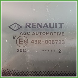 Cristallo Laterale Fisso Posteriore Sinistro SX DACIA DUSTER 833070057R 2018 2022
