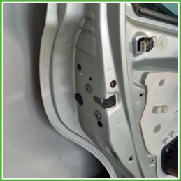 Porta Portiera Sportello Posteriore Sinistra SX GRIGIO PEUGEOT 207 Station Wagon 2006 2009 Originale Usato