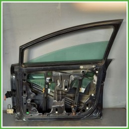 Porta Portiera Sportello Anteriore Destra DX NERO SEAT LEON 1P Berlina 2005 2013 Originale Usato