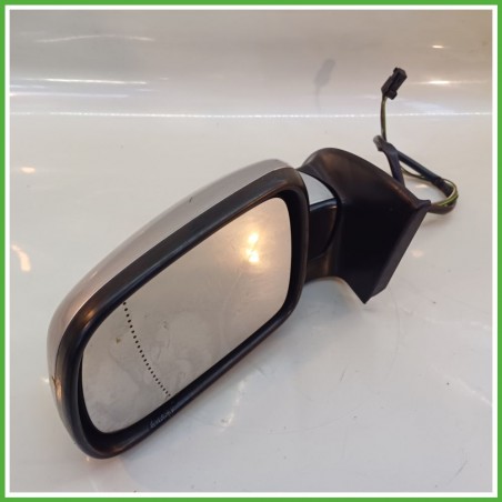 Specchio Specchietto Retrovisore Destro DX GRIGIO PEUGEOT 307 2001 2006 Originale Usato