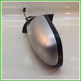 Specchio Specchietto Retrovisore Destro DX GRIGIO PEUGEOT 307 2001 2006 Originale Usato