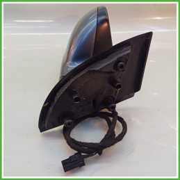 Specchio Specchietto Retrovisore Destro DX GRIGIO SCURO PEUGEOT 307 2005 2008 Originale Usato
