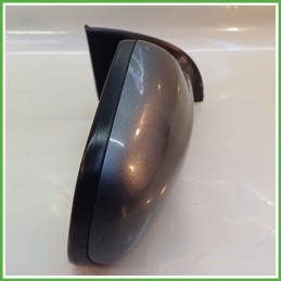Specchio Specchietto Retrovisore Destro DX GRIGIO SCURO PEUGEOT 307 2005 2008 Originale Usato