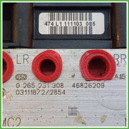 Centralina ABS Modulo Pompa BOSCH 0265800304 71738535 FIAT IDEA 4D/2S Originale Usato
