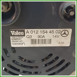Alternatore VALEO SG9B037 MERCEDES-BENZ Classe A W168 A0121544502