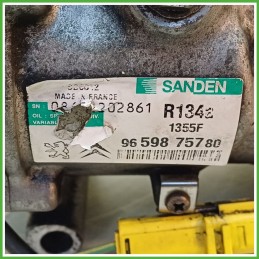 Compressore Clima AC Aria Condizionata SANDEN SDSC12 PEUGEOT 308 9822826880