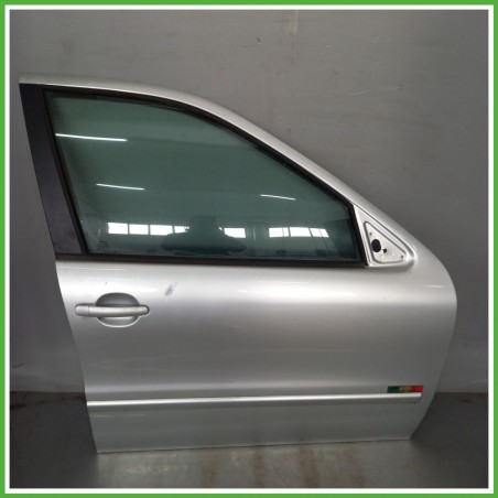 Porta Portiera Sportello Anteriore Destra DX GRIGIO SEAT LEON 1M Berlina 1999 2006 Originale Usato