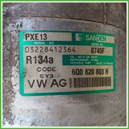 Compressore Clima AC Aria Condizionata SANDEN PXE13 SKODA FABIA 6Y 6Q0820808GX