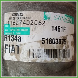 Compressore Clima AC Aria Condizionata SANDEN SD6V12 FIAT FIORINO 3N 71724813