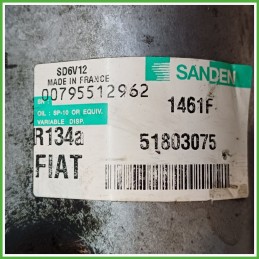 Compressore Clima AC Aria Condizionata SANDEN SD6V12 ALFA ROMEO MiTo X6 51803075