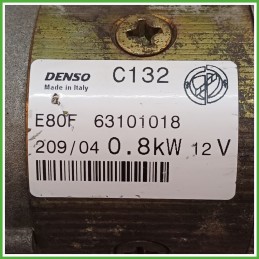 Motorino Avviamento DENSO E80F FIAT SEICENTO 1E 51890633