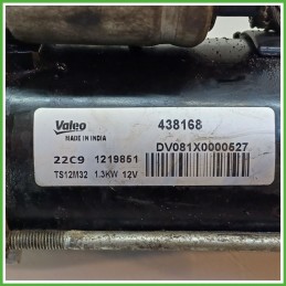 Motorino Avviamento VALEO TS12M32 FIAT FIORINO 3N 51880229