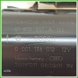 Motorino Avviamento BOSCH 0001138012 ALFA ROMEO MiTo X6 51810307
