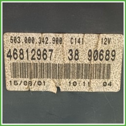 Quadro strumenti contachilometri tachimetro VEGLIA BORLETTI 503.000.342.900 FIAT PUNTO 1N/1P 1.9 JTD 46812967
