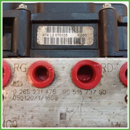 Centralina ABS Modulo Pompa BOSCH 0265800390 4541W9 PEUGEOT 307 Originale Usato