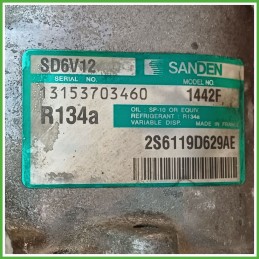 Compressore Clima AC Aria Condizionata SANDEN SD6V12 FORD FUSION CBK 1500822
