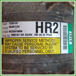 Compressore Clima AC Aria Condizionata DELPHI 5197 OPEL MERIVA X03 13205197