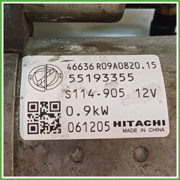 Motorino Avviamento HITACHI S114.905 FIAT PANDA 2Q 55193355