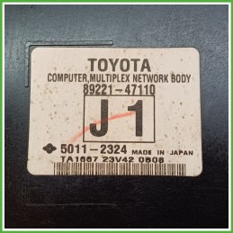 Body Computer Centralina Modulo BCM BSI TOYOTA 5011-2324 TOYOTA PRIUS 3a Serie 1.8 8273047451 2009 2016