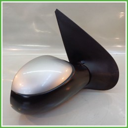 Specchio Specchietto Retrovisore Destro DX GRIGIO PEUGEOT 206 1998 2009 MAGNETI MARELLI 018015 Originale Usato